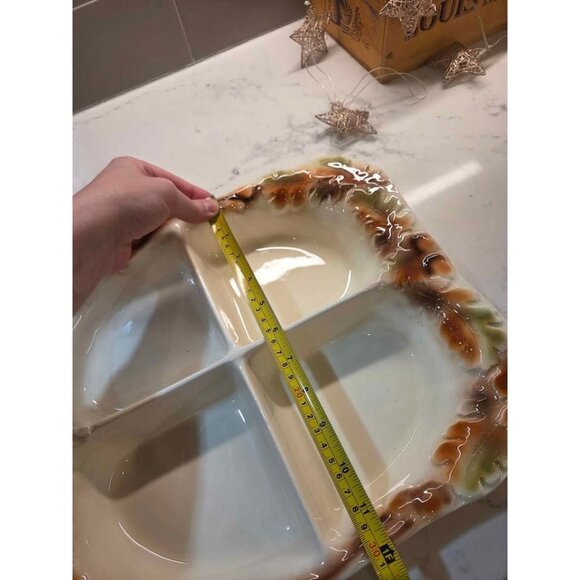 Vintage 1959 Sunkist 4 compartment platter - Picture 6 of 8